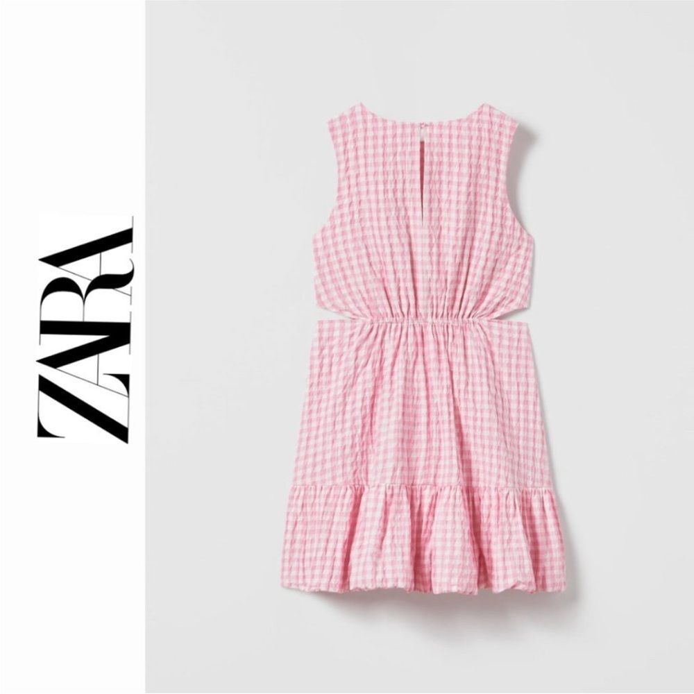 ZARA GINGHAM DRESS
